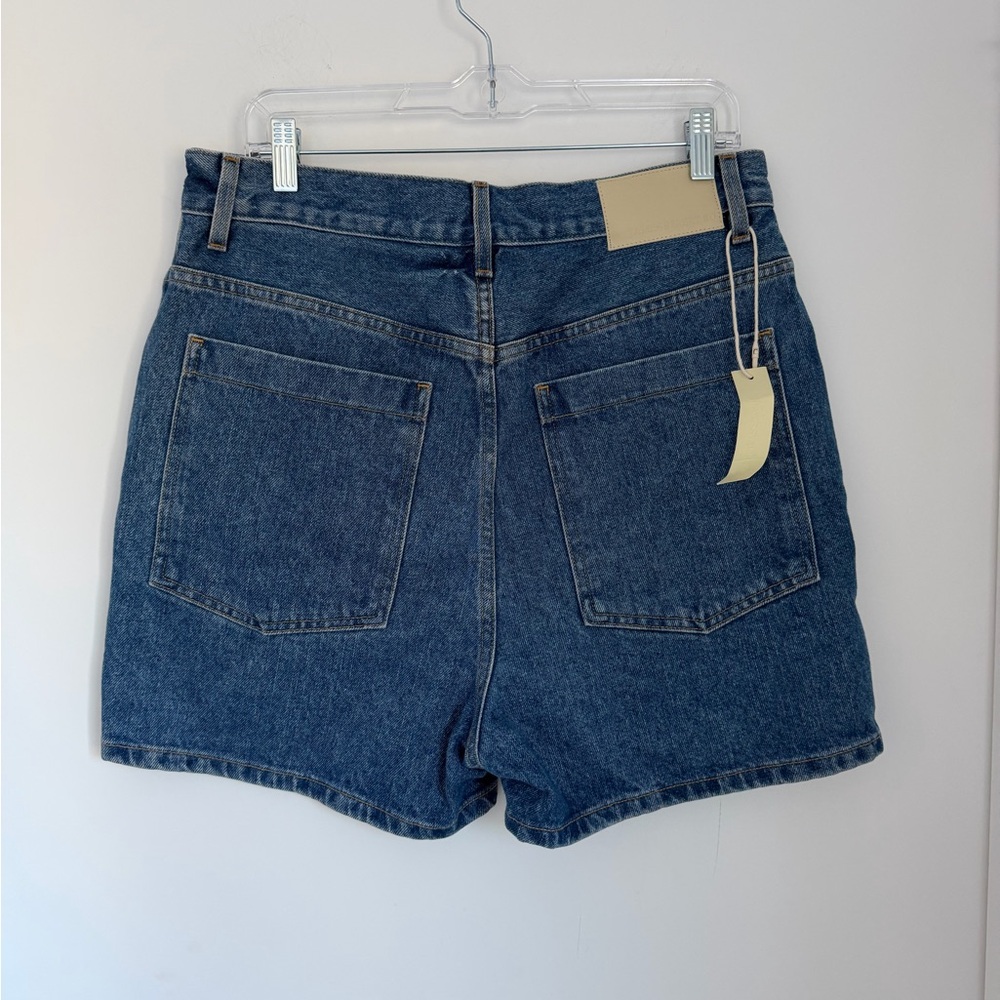 James Street Co NWT 29 JS Relaxed Denim Short Mid Wash - Picture 7 of 12